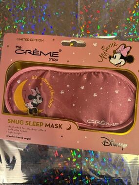 The Crème Shop x Disney Minnie Pink Snug Sleep Mask